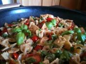 Nudelsalat Caprese - Rezept