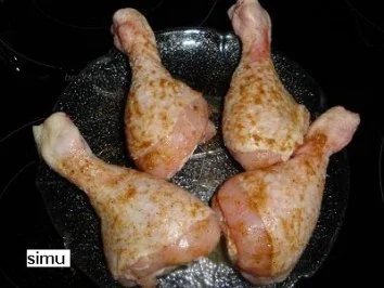 Rezept: Hähnchen mit Pflaumen Bild Nr. 4 Hähnchen mit Pflaumen - Rezept - Bild Nr. 4