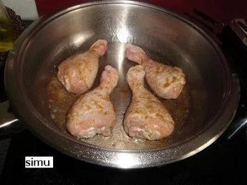 Rezept: Hähnchen mit Pflaumen Bild Nr. 5 Hähnchen mit Pflaumen - Rezept - Bild Nr. 5