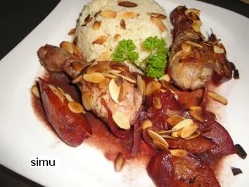 Rezept: Hähnchen mit Pflaumen Bild Nr. 11 Hähnchen mit Pflaumen - Rezept - Bild Nr. 11