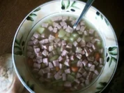 Kartoffel-Jagtwurst-Suppe - Rezept