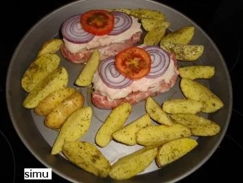 Emmentaler Schweineschnitzel mit Country Cuts - Rezept - Bild Nr. 6