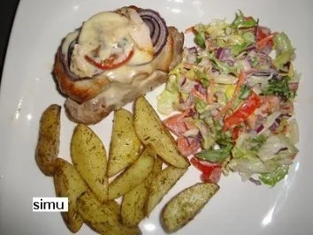 Emmentaler Schweineschnitzel mit Country Cuts - Rezept - Bild Nr. 8