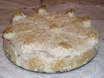 Nuss- oder Mohntorte - Rezept