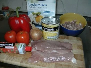 Buntes Fleisch mit Reis - Rezept - Bild Nr. 2