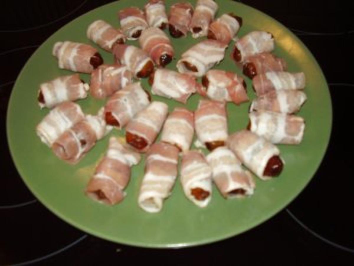 Datteln mit Speck - Rezept By susanpall