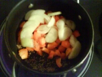 Süß scharfes Currygemüse mit Koteletts - Rezept - Bild Nr. 11