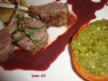 Rezept: LAMMKARREE "BUON NATALE" Bild Nr. 7 LAMMKARREE "BUON NATALE" - Rezept - Bild Nr. 7