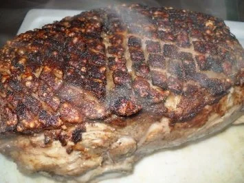 Bayrischer Krustenbraten mit Biersauce - Rezept - Bild Nr. 4