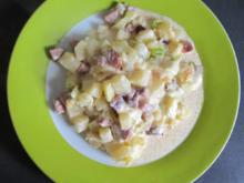 Kartoffelauflauf mit Lauch - Rezept