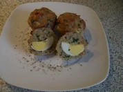 Falscher "fescher" Hase aus der Muffinform - Rezept