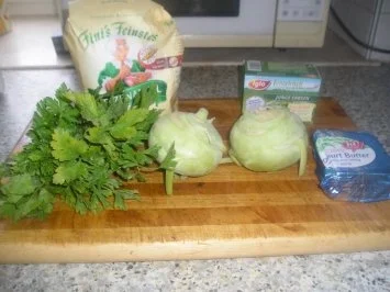 Kohlrabi mit Erbsen - Rezept - Bild Nr. 2