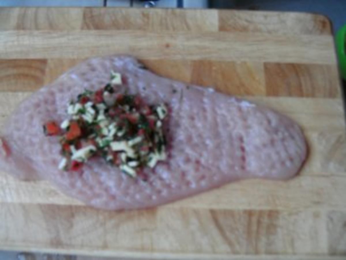 Putenschnitzel Buntgefüllt - Rezept - Bild Nr. 4