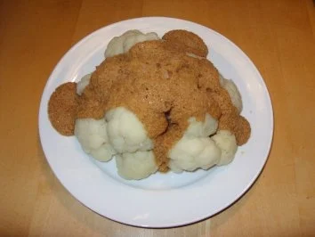 D1: Blumenkohl mit Butterbrösel - Rezept