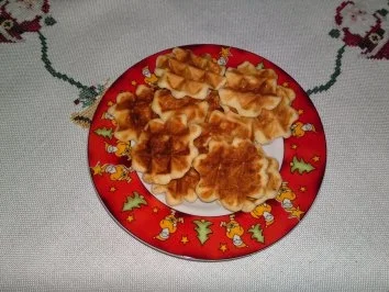 Waffelplätzchen - Rezept