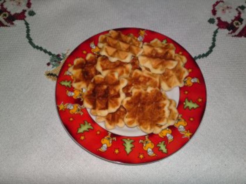 Waffelplätzchen - einfach - 381 kcal/100g