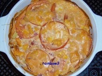 Rezept: Auflauf: Kartoffel-Hähnchen-Auflauf Auflauf: Kartoffel-Hähnchen-Auflauf - Rezept