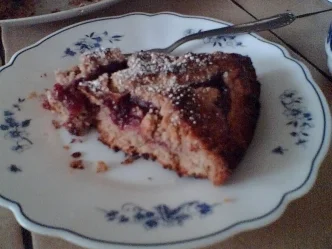 Pflaumenmuskuchen - Rezept