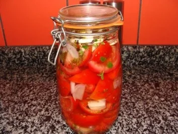 Gemüse : -Meine Schütteltomaten, Süß-Sauer. - Rezept