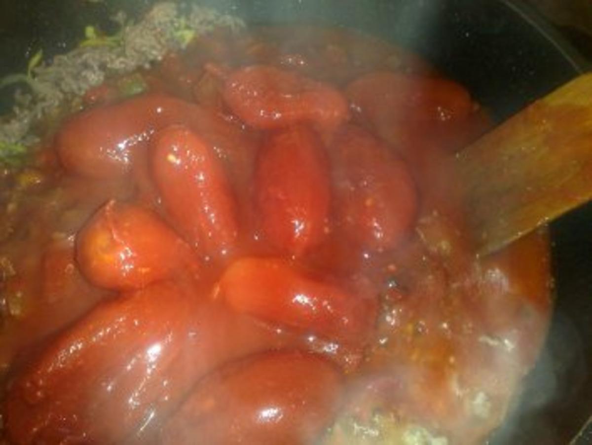 Spagetti mit Tomaten-Hacksauce - Rezept - Bild Nr. 4