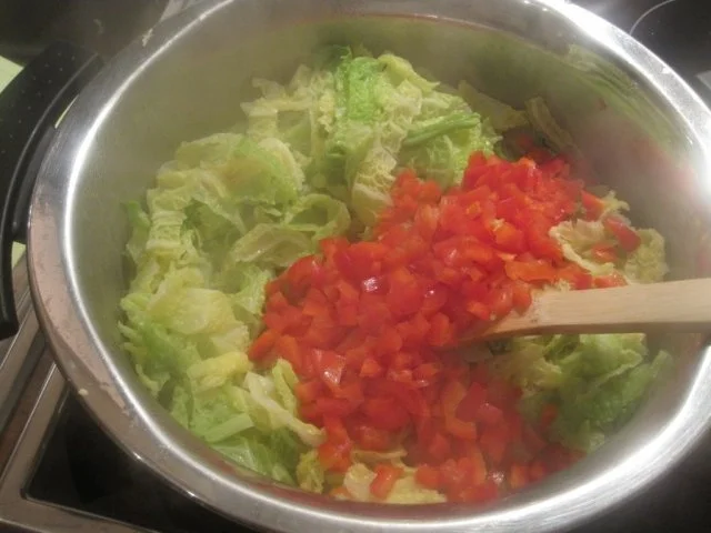 Rezept: Maultaschenauflauf mit Wirsing Bild Nr. 4 Maultaschenauflauf mit Wirsing - Rezept - Bild Nr. 4