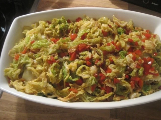 Rezept: Maultaschenauflauf mit Wirsing Bild Nr. 9 Maultaschenauflauf mit Wirsing - Rezept - Bild Nr. 9