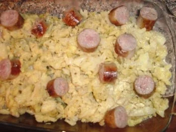 Rezept: Der Resteauflauf mit Wirsingkohl und Kartoffeln war ein Gedicht Bild Nr. 2 Der Resteauflauf mit Wirsingkohl und Kartoffeln war ein Gedicht - Rezept - Bild Nr. 2