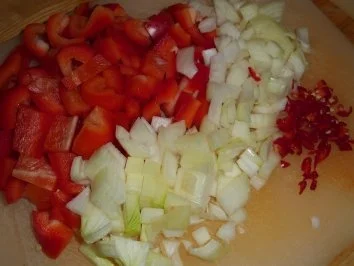 Rezept: Rotweingulasch vom Jungbullen Bild Nr. 2 Rotweingulasch vom Jungbullen - Rezept - Bild Nr. 2