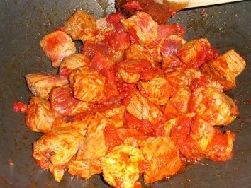 Rezept: Rotweingulasch vom Jungbullen Bild Nr. 3 Rotweingulasch vom Jungbullen - Rezept - Bild Nr. 3