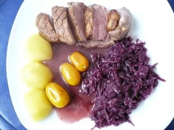 Rezept: Entenbrust mit Kumquats Entenbrust mit Kumquats - Rezept