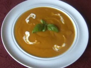 Rezept: Kürbiscremesuppe Kürbiscremesuppe - Rezept