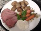 Rostbraten von der Jungbullenhüfte - Rezept