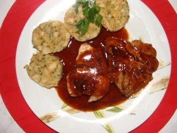 Rezept: Fleisch : -Fränk. Schäufela oder Schulterbraten- Fleisch : -Fränk. Schäufela oder Schulterbraten- - Rezept