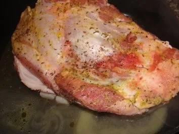 Rezept: Fleisch : -Fränk. Schäufela oder Schulterbraten- Bild Nr. 5 Fleisch : -Fränk. Schäufela oder Schulterbraten- - Rezept - Bild Nr. 5