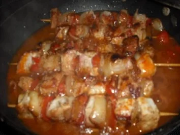 Schaschlik mit Letscho - Rezept - Bild Nr. 2