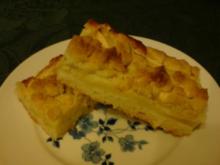 Apfel-Krümel-Kuchen - Rezept