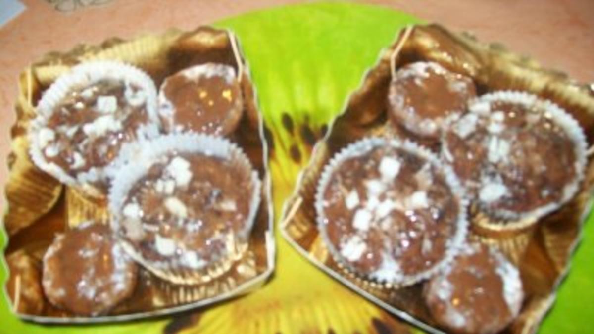 Knopper  Muffins variante Hanuta mit Schokoladenüberzug ! - Rezept