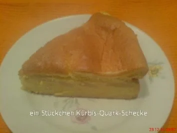 Kürbis - Quark - Schecke - Rezept