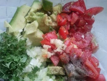 Rezept: Avocadosalat Bild Nr. 5 Avocadosalat - Rezept - Bild Nr. 5