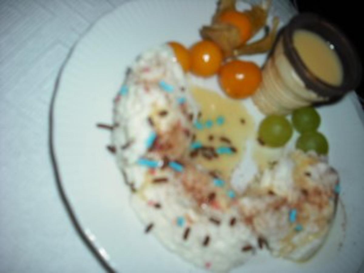 Weiße Schokoladen -Eierlikör  Mousse"Rapunzchen" - Rezept - Bild Nr. 4