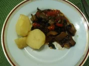 Mangold-Tomaten -Paprikagemüse - Rezept