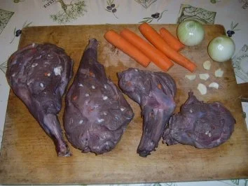 Wildschwein Blatt & Keule vom Überläuferchen - Rezept - Bild Nr. 7