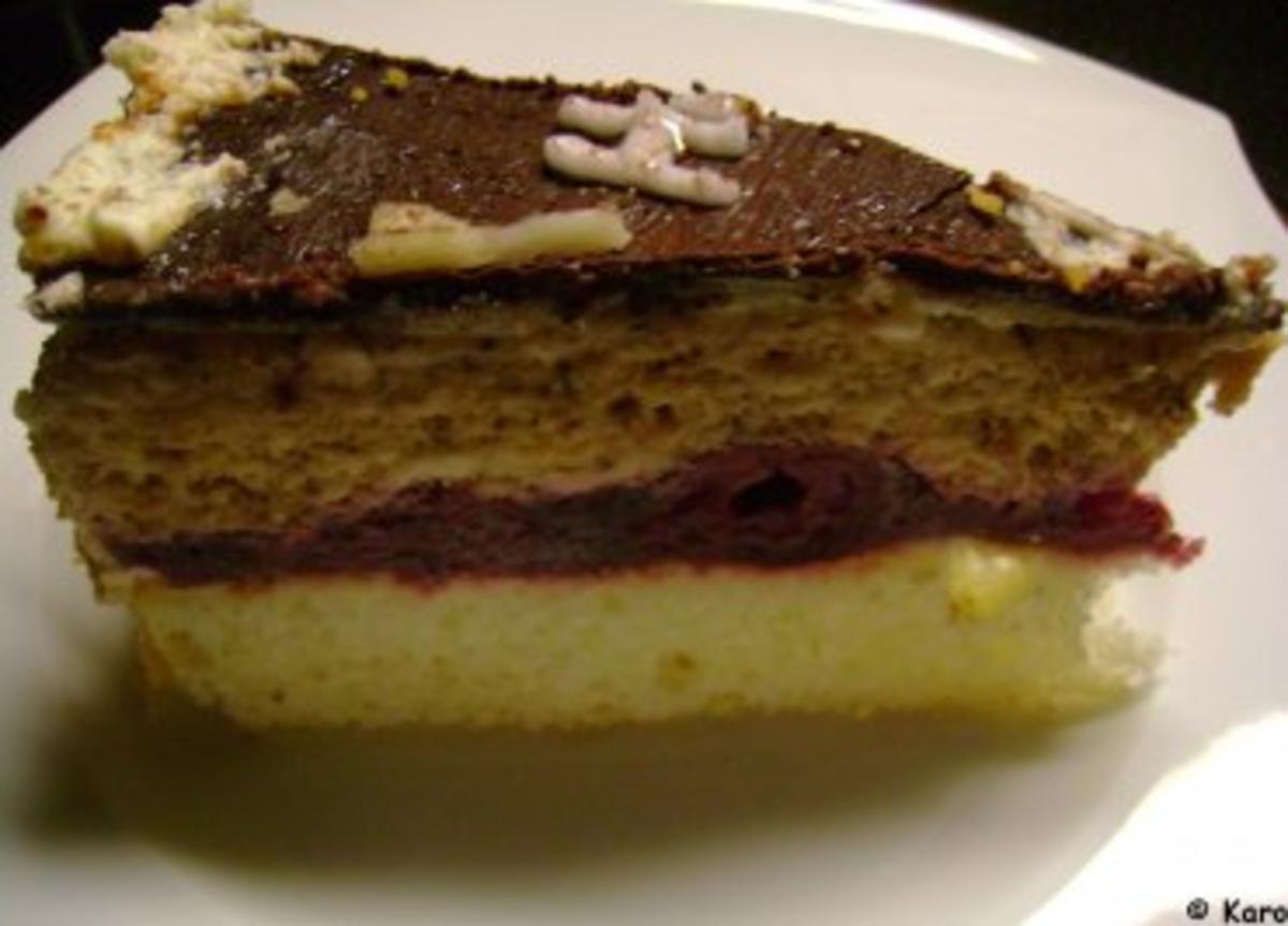 Kuchen: Zimtmandel Kirsch Torte - Rezept - Bild Nr. 10