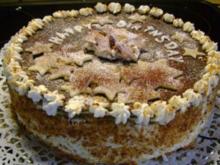 Kuchen: Zimtmandel Kirsch Torte - Rezept
