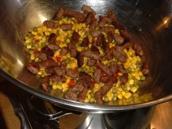 Nudelsalat mit Hack - Rezept - Bild Nr. 3