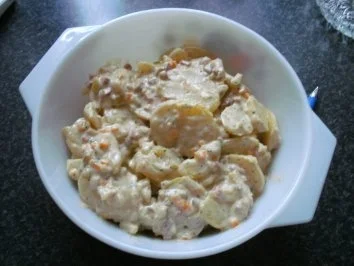 Rezept: AARDAPPELSALADE A'LA MAMA AARDAPPELSALADE A'LA MAMA - Rezept