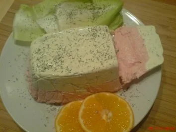 Rezept: Frischkäseterrine, zweierlei Frischkäseterrine, zweierlei - Rezept