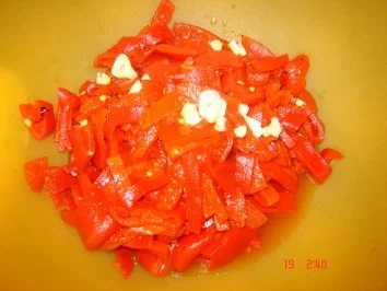 Paprika Joghurt   (Meze) - Rezept - Bild Nr. 3