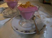 Rezept: Ganz leichte Himbeercreme Ganz leichte Himbeercreme - Rezept