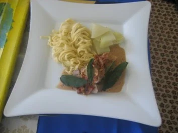 Schweinsfilet an Balsamico - Salbei Rahm - Rezept